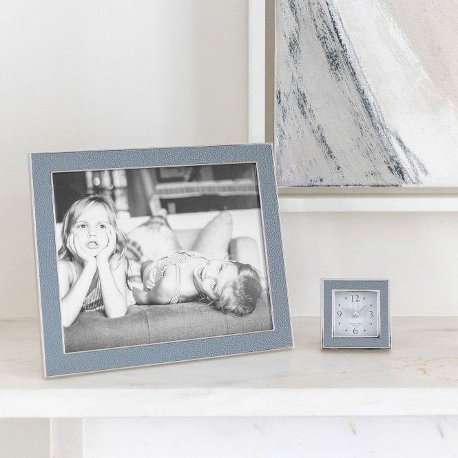 
                  
                    Grey Faux Shagreen Photo Frame
                  
                