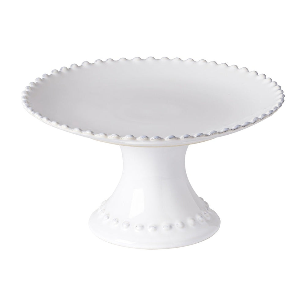 Pearl Footed Cake Plate