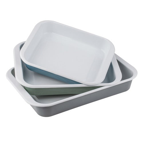 Enamel Baking Dish Set (3 Piece)